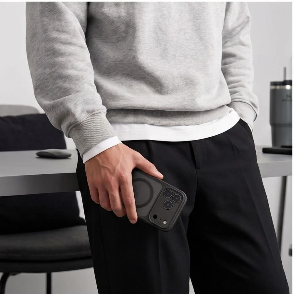 Dėklas Tech-Protect BasicMag MagSafe Case for iPhone 17 Pro / 18 Pro - Matte Juodas