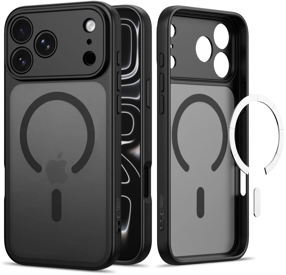 Dėklas Tech-Protect BasicMag MagSafe Case for iPhone 17 Pro / 18 Pro - Matte Juodas