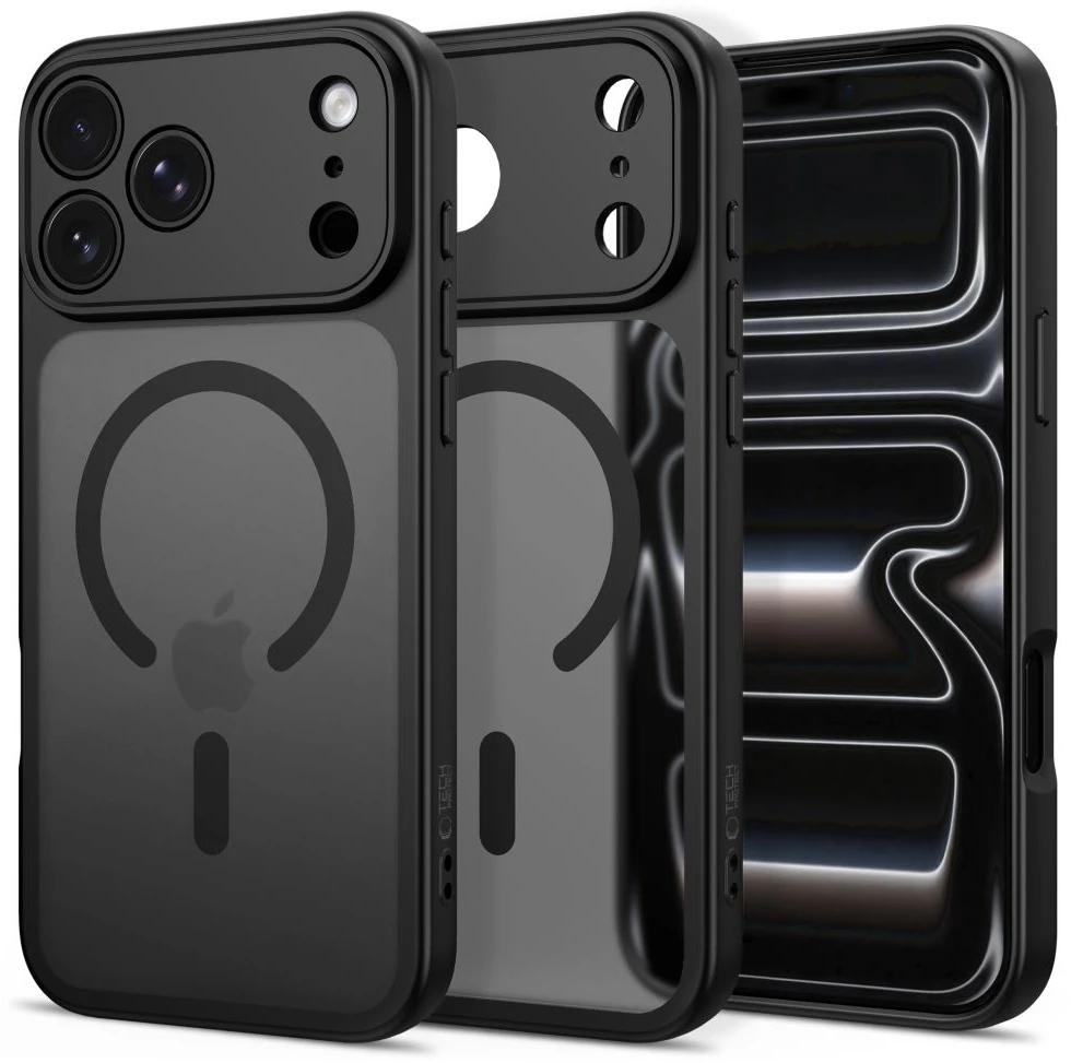 Dėklas Tech-Protect BasicMag MagSafe Case for iPhone 17 Pro / 18 Pro - Matte Juodas