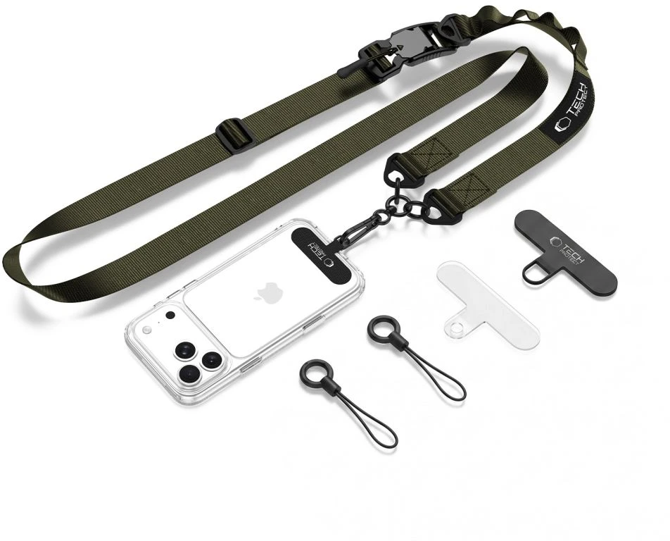 Tech-Protect C9S VIRVĖS TIPO KRYŽMINIS DIRŽELIS ARMY Žalias