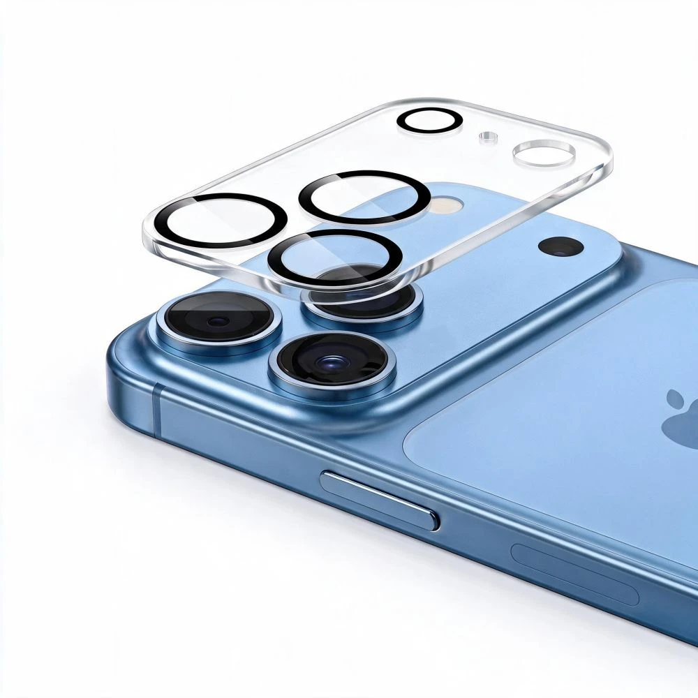 Tech-Protect Cam Fit+ Camera Cover for iPhone 18 Pro - Clear