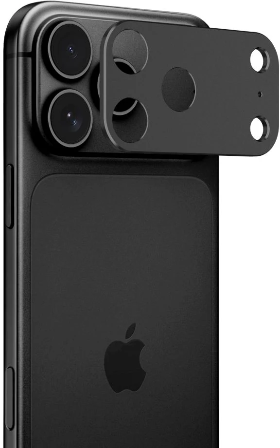 Tech-Protect Camalloy Fit+ Camera Cover for iPhone 18 Pro - Juodas