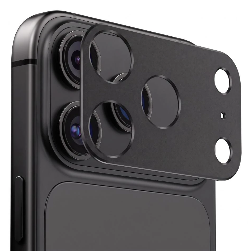 Tech-Protect Camalloy Fit+ Camera Cover for iPhone 18 Pro - Juodas