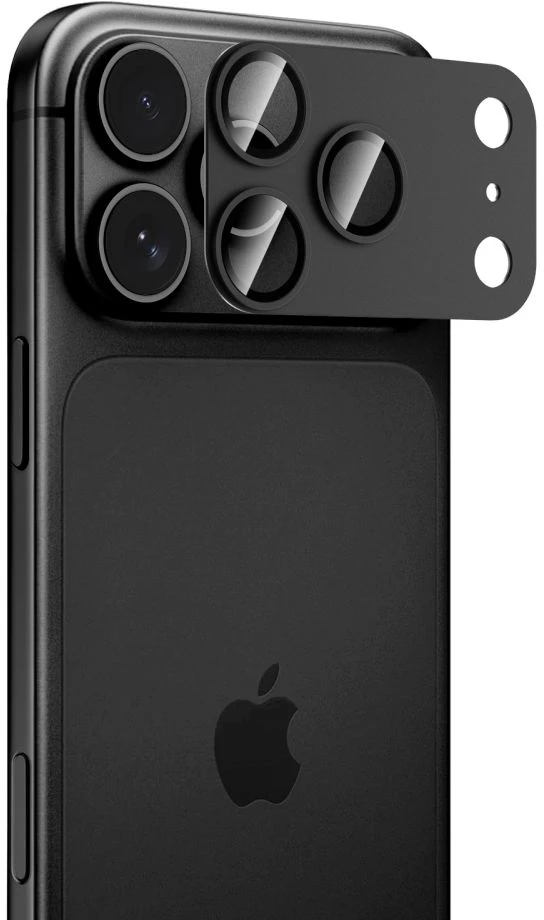 Tech-Protect Camfull Fit+ Camera Cover for iPhone 18 Pro - Juodas