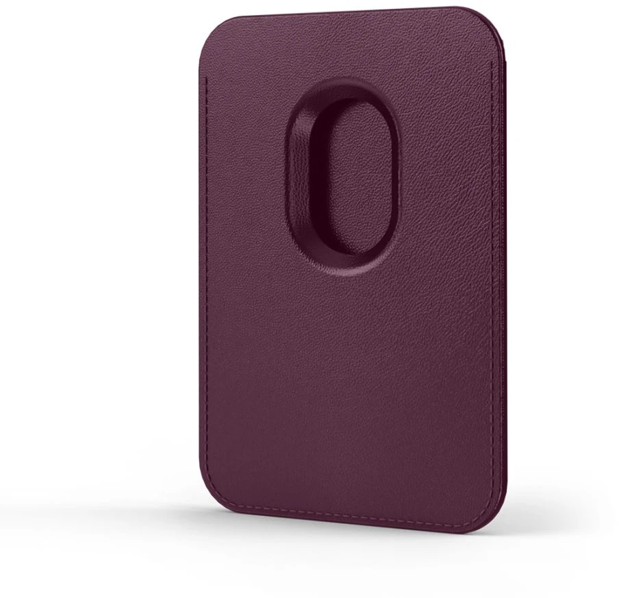 Dėklas Tech-Protect CH01 MagWallet MagSafe Magnetic Wallet for phone - burgundy