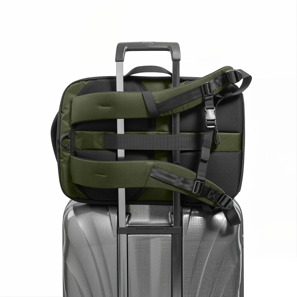 Tech-Protect DEFENDER S70 RYANAIR & WIZZAIR kelioninė kuprinė nešiojamam kompiuteriui, 24 l 40x30x20, karinė žalia