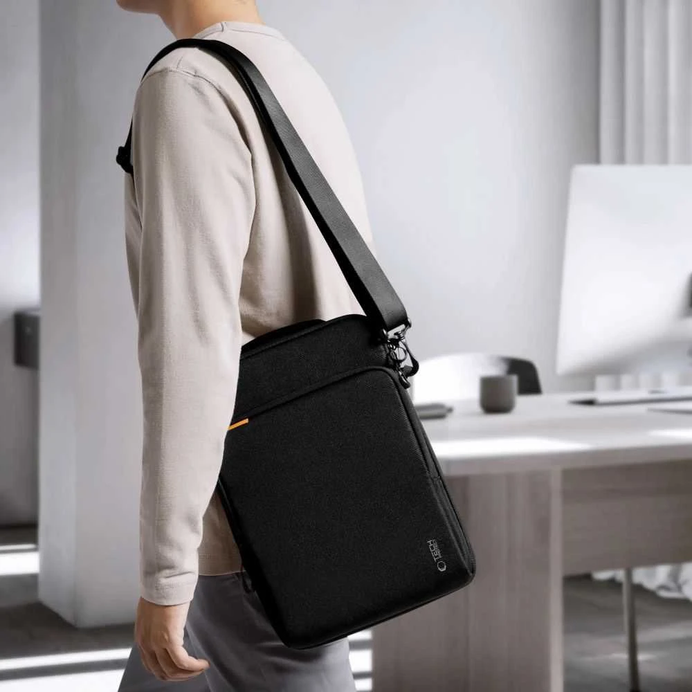 Tech-Protect Defender VR Nešiojamas kompiuteris Bag 13-14 - Juodas