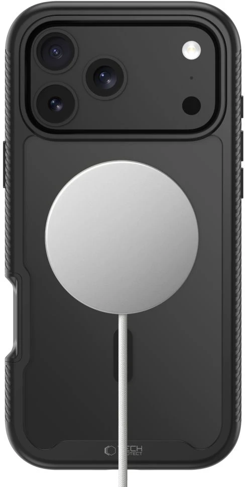 Dėklas Tech-Protect Defense MagSafe Case for iPhone 17 Pro Max / 18 Pro Max - matinė juoda