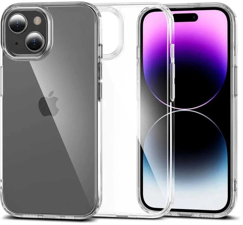 Tech-Protect FlexAir Hybrid Apple iPhone 15 – dėklas telefonui skaidrus