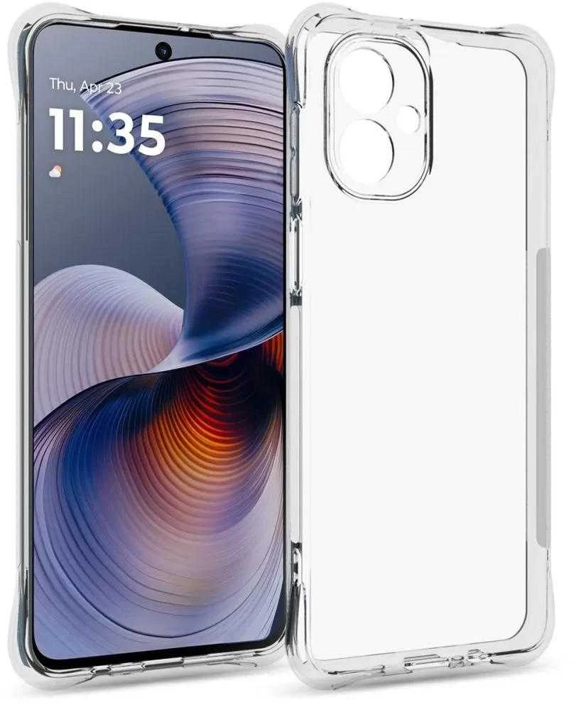 Dėklas TECH-PROTECT FLEXAIR PRO MOTOROLA MOTO G55 5G CLEAR