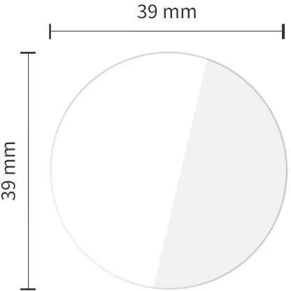 „Tech-Protect Glass Fit+“ 2 grūdinto stiklo pakuotė „Amazfit T-Rex 3 Pro 48mm“ – permatoma