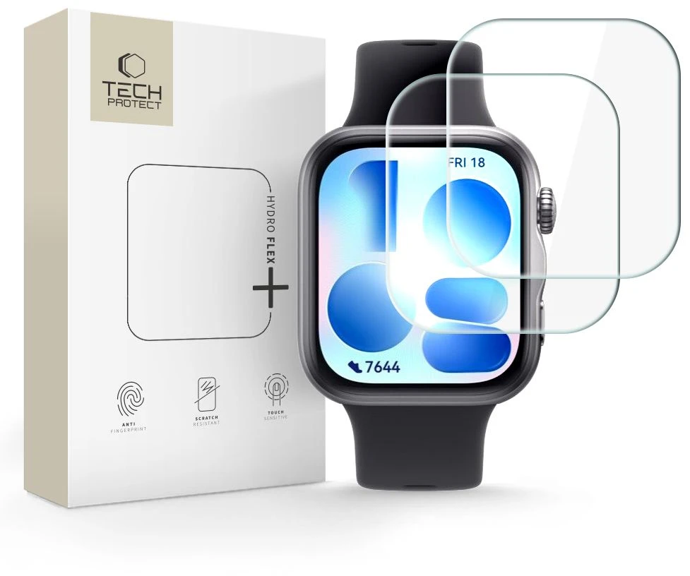 HIDROGELINĖ PLĖVELĖ Tech-Protect HYDRO FLEX+ 2 vnt. Huawei Watch Fit 5 SKAIDRI