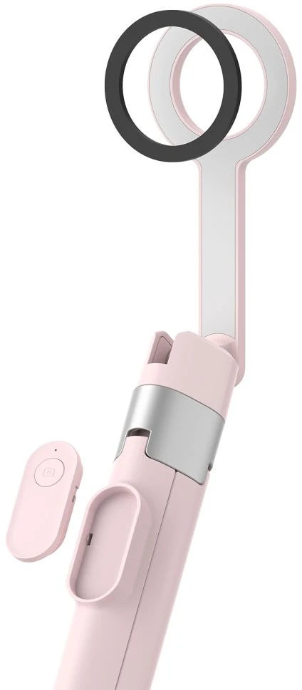 TECH-PROTECT L10S MAGSAFE BLUETOOTH ASMENUKIŲ LAZDOS TRIKOJIS ROŽINIS/PILKAS