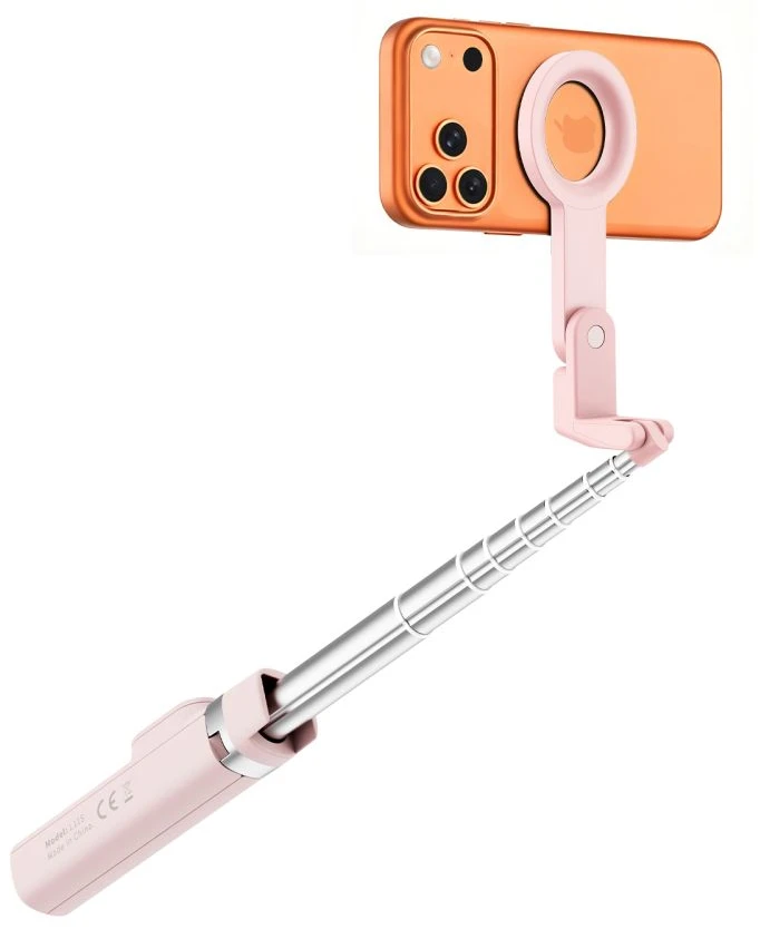 TECH-PROTECT L11S MAGSAFE BLUETOOTH ASMENUKIŲ LAZDA TRIKOJIS ROŽINIS