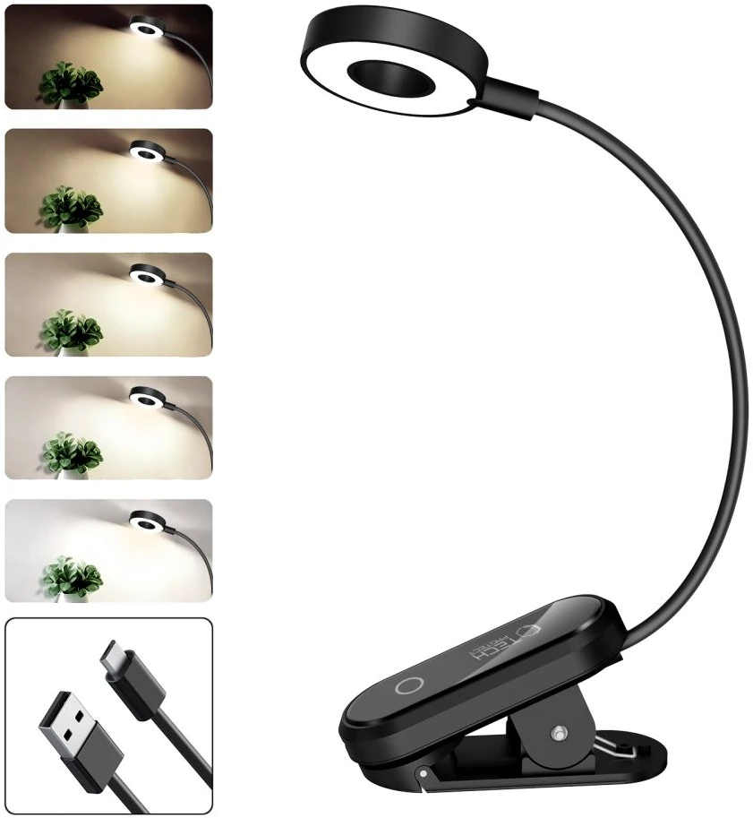 Tech-Protect LL100 segama skaitymo lempa juodos spalvos