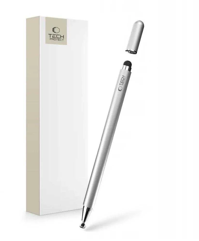 Tech-Protect Magnet Stylus Magnetic – sidabro spalvos