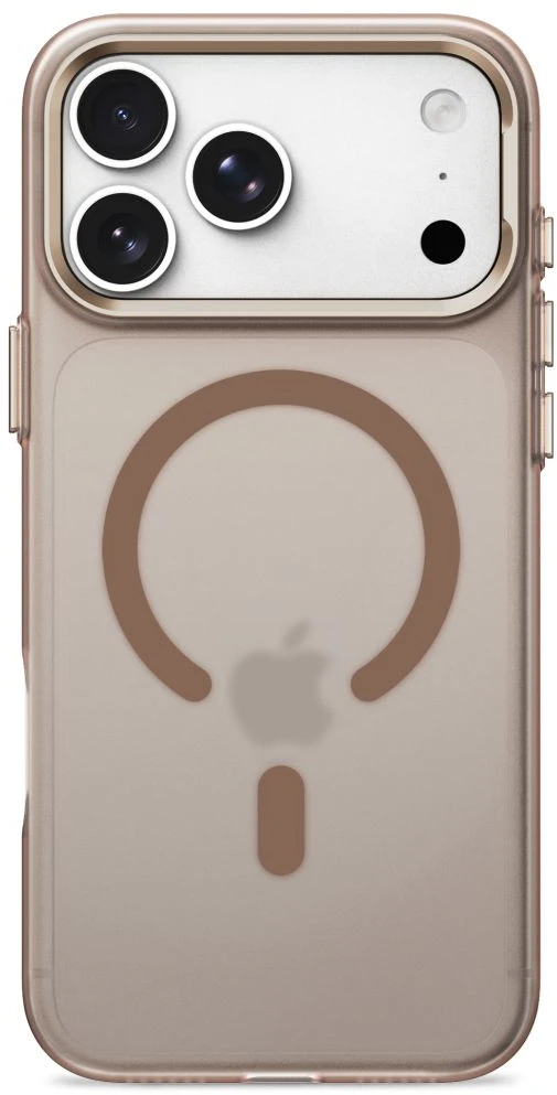 Tech-Protect MagZero MagSafe dėklas, skirtas iPhone 17 Pro Max / 18 Pro Max - matinė ruda