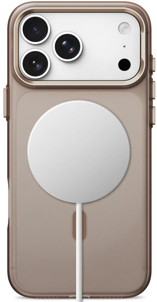 Tech-Protect MagZero MagSafe dėklas, skirtas iPhone 17 Pro Max / 18 Pro Max - matinė ruda