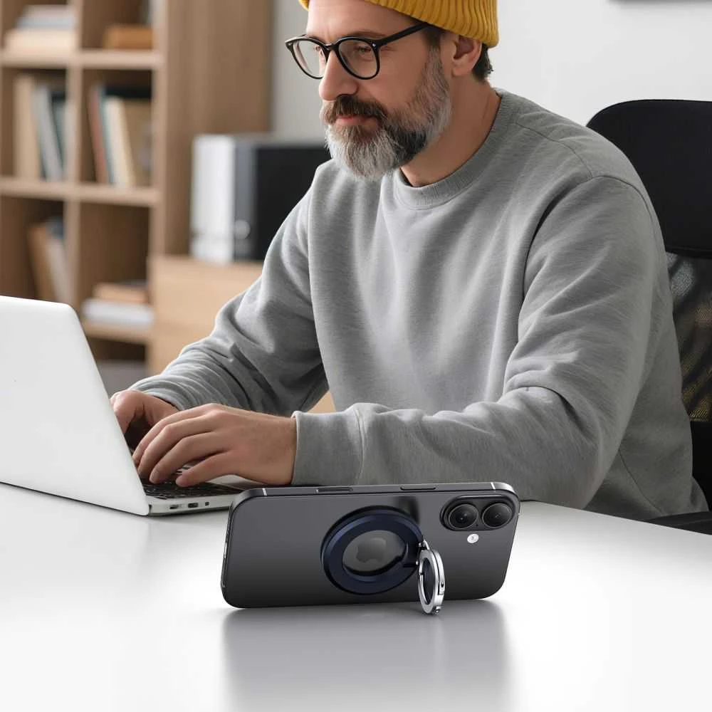 „Tech-Protect MMR500 MagSafe“ telefono laikiklis – tamsiai mėlynas Mėlyna