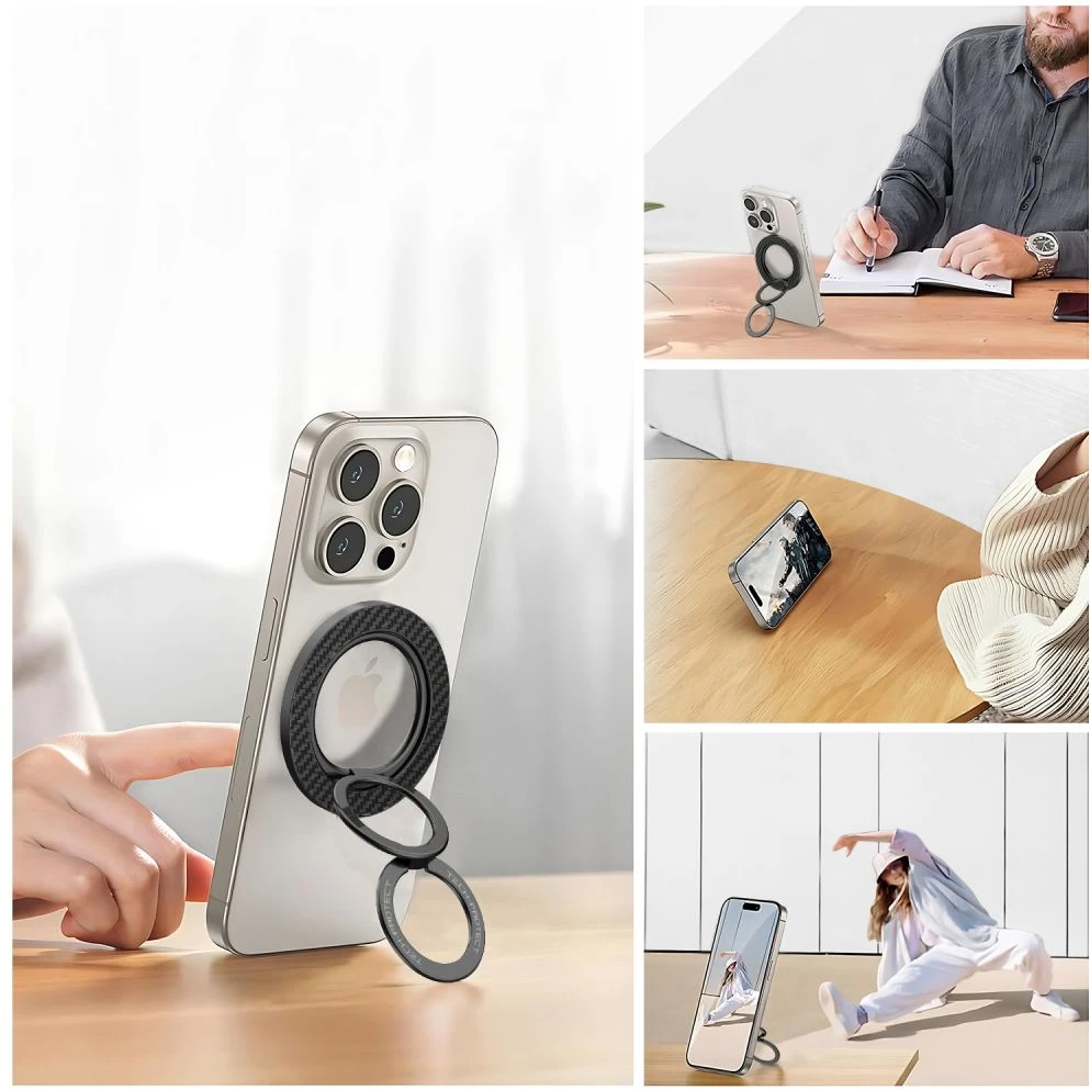 Tech-Protect MMR800 magnetinis telefono žiedas - Juodas