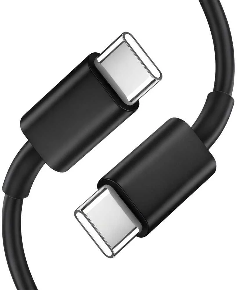 Tech-Protect NCA45W-GAN 2-Port laidinis įkroviklis PD 45W / QC3.0 + Type-C kabelis juodos spalvos