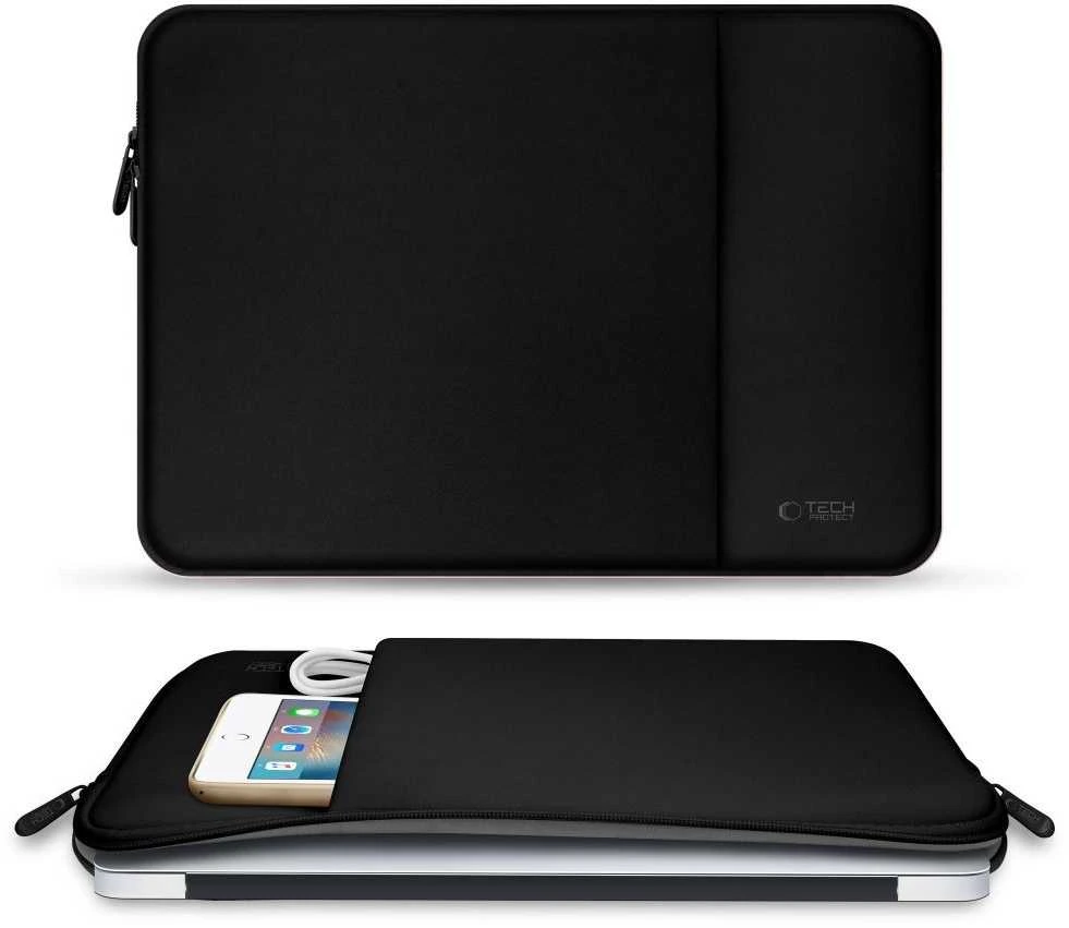 Tech-Protect Neoprene 13'' Nešiojamas kompiuteris Case - Juodas
