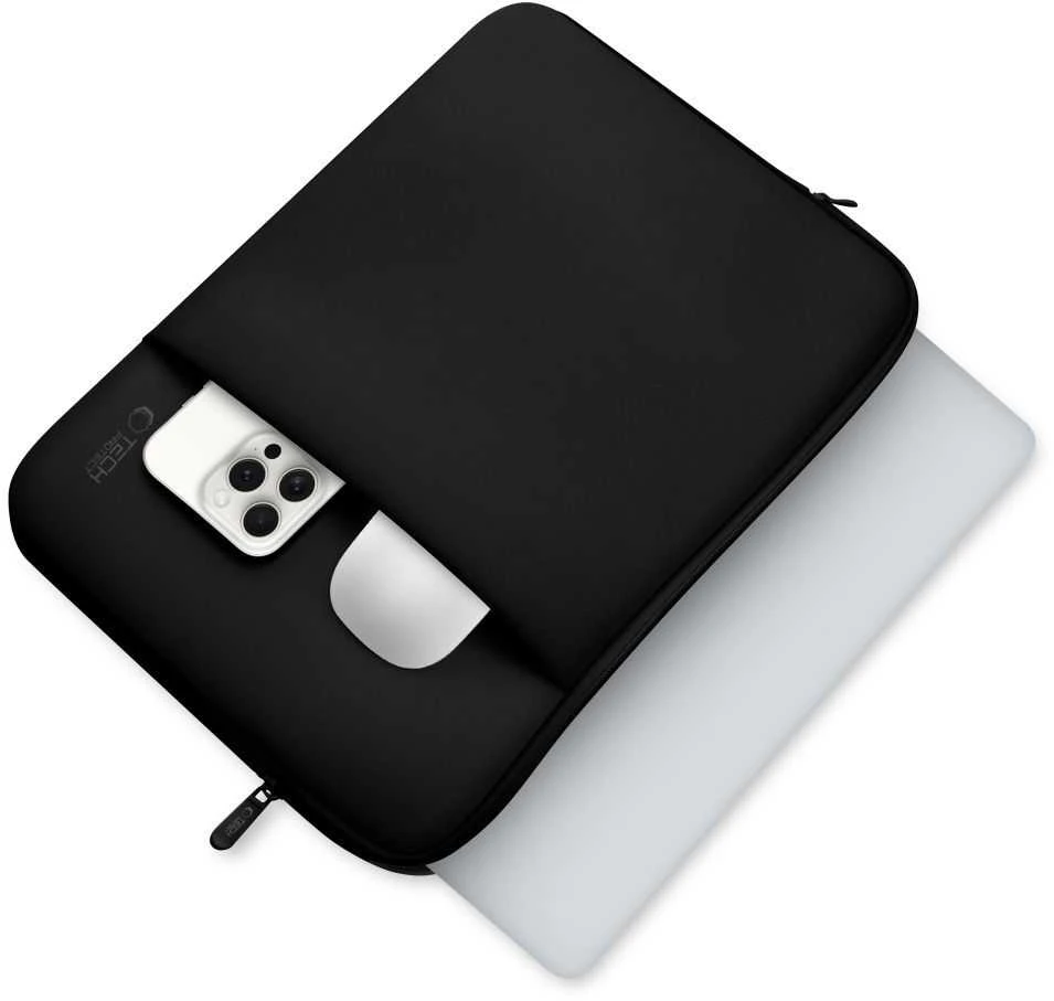 Tech-Protect Neoprene 13'' Nešiojamas kompiuteris Case - Juodas