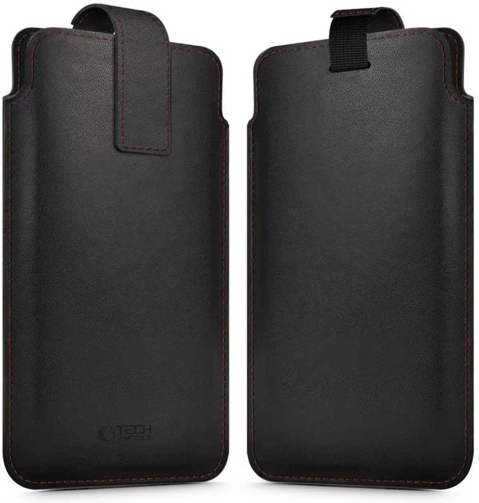 „Tech-Protect SM65“ dėklas 6,0–6,9 colių įstrižainės ekranams – juodas ir raudonas