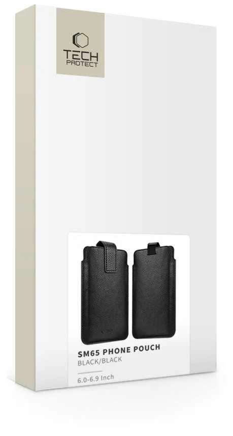 Tech-Protect SM65 universal 6-6.9″ smartphone – dėklas telefonui juodos spalvos
