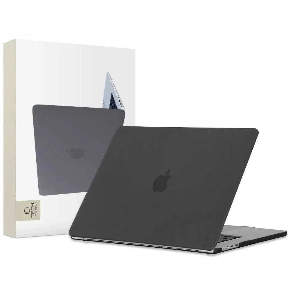 Tech-Protect SmartShell dėklas Apple MacBook Air 13'' 2018-2020 – matinės juodos spalvos