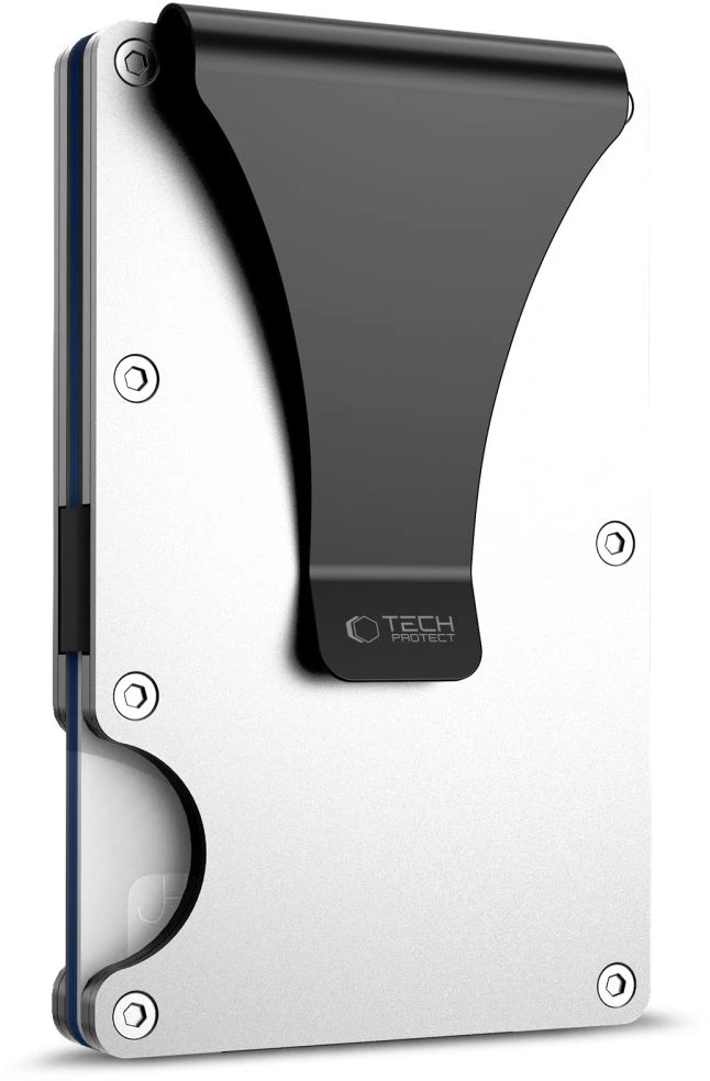 „Tech-Protect Thorn“ RFID piniginė – „Sidabrinis“