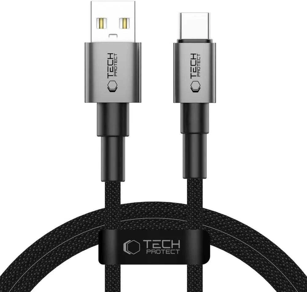 TECH-PROTECT ULTRABOOST DNA TYPE-C CABLE 15W/3A 100CM IRON Pilkas