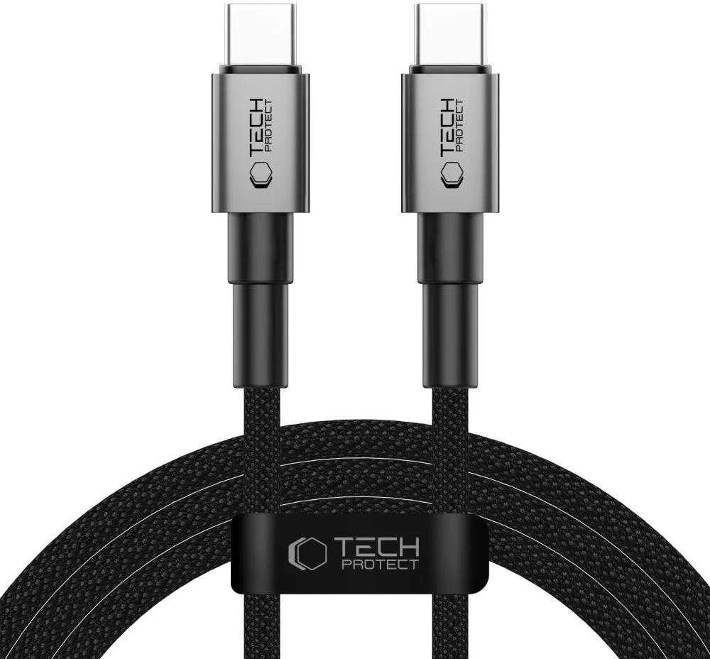 Tech-Protect UltraBoost DNA USB-C PD60W/3A kabelis 100cm – pilkas