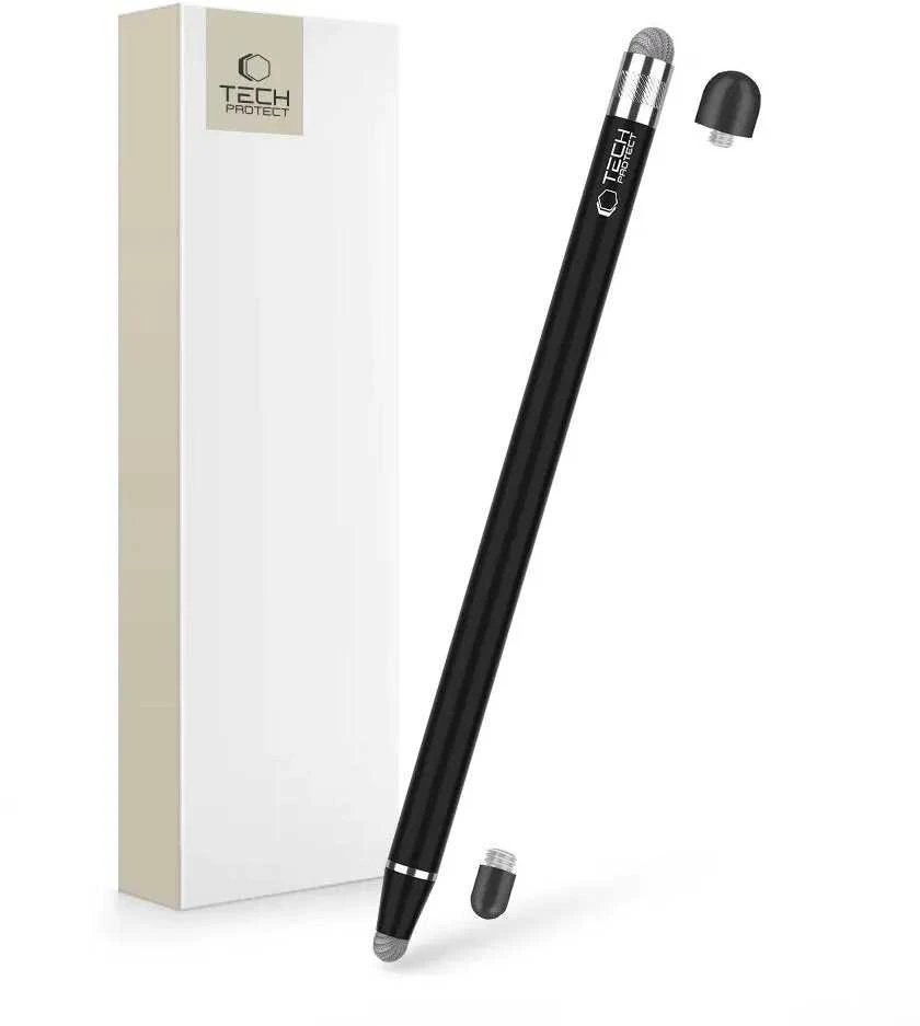Tech-Protect USP100 4-TIP Touch Stylus Passive Pen – juodos spalvos