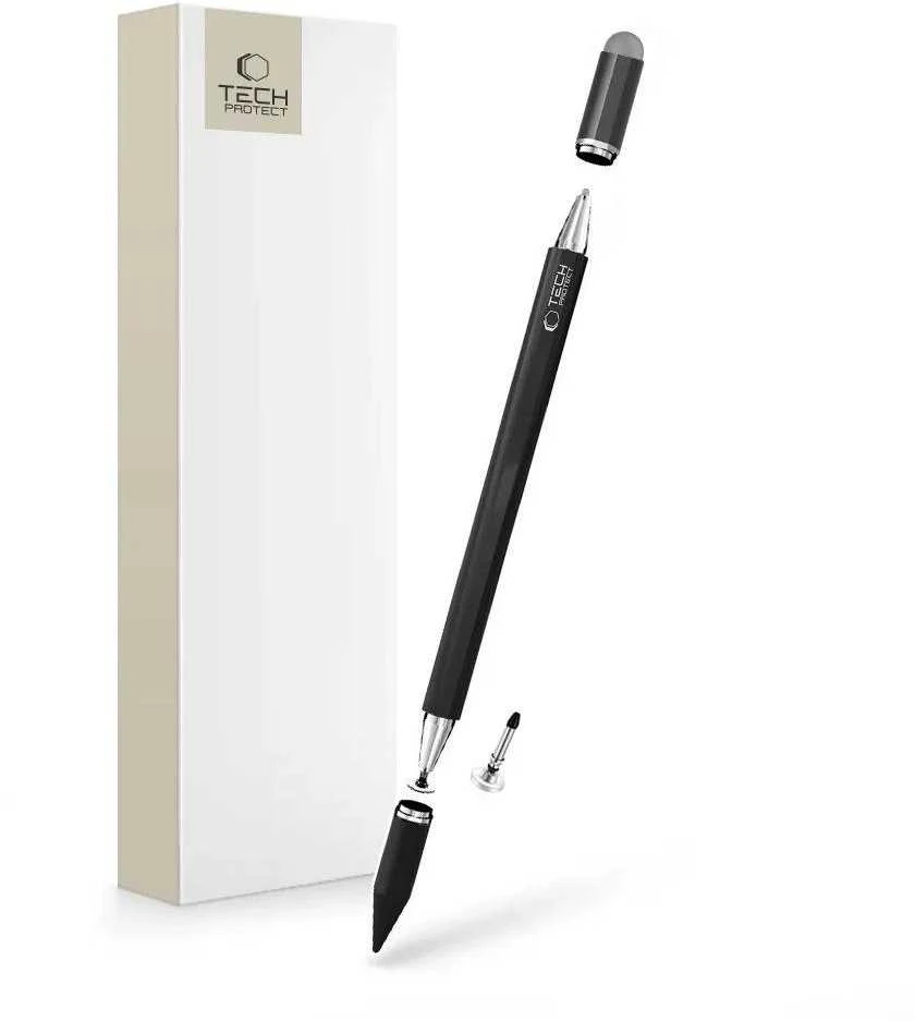 Tech-Protect USP200 3-TIP Stylus Passive Pen – juodos spalvos