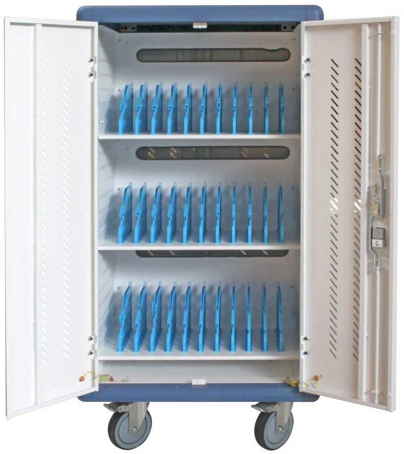Techly I-CABINET-30DTY, P/N: 108705 – mobili 30 vietų stotelė nešiojamųjų kompiuterių, planšečių ir kitų įrenginių saugojimui ir įkrovimui