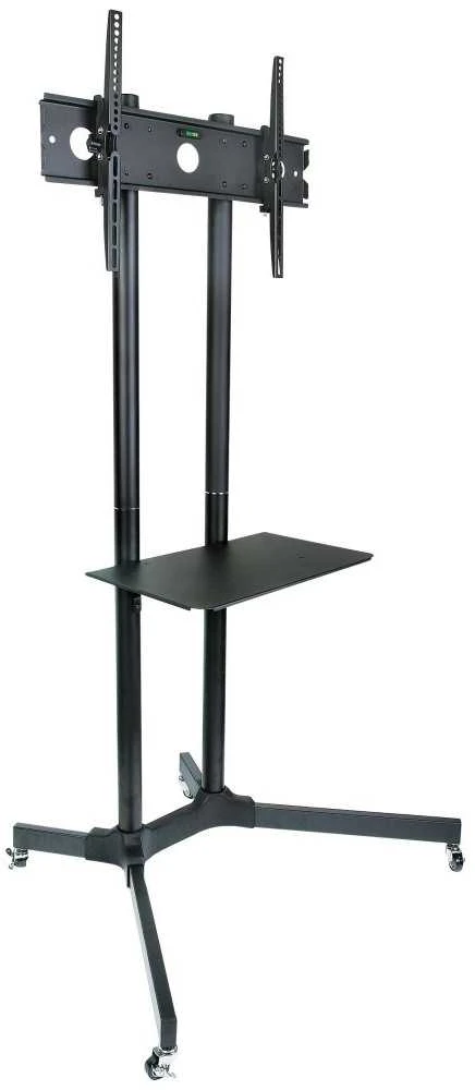 Laikiklis TECHLY 309982 Techly Mobilus stovas televizoriui LCD/LED/Plasma 30-65 60kg VESA pakreipiamas su lentyna