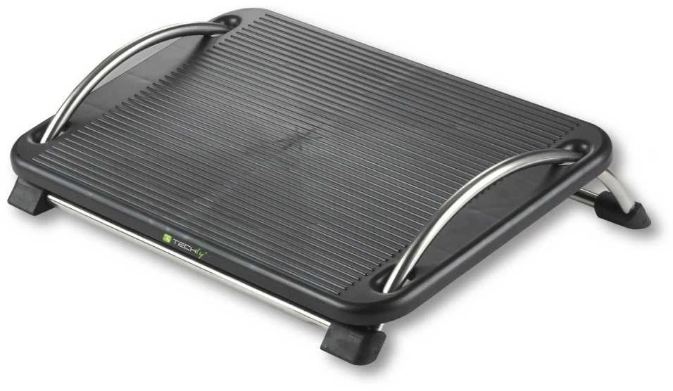TECHLY 305564 Techly Ergonomiška kojų atrama su kampo reguliavimu, juoda