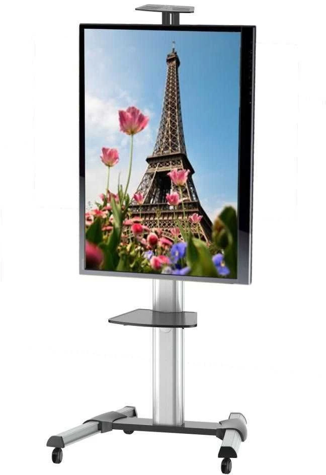 Techly ICA-TR15 reklaminio ekrano laikiklis 177,8 cm (70") Sidabras