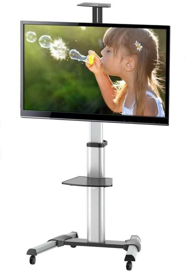 Techly ICA-TR15 reklaminio ekrano laikiklis 177,8 cm (70") Sidabras