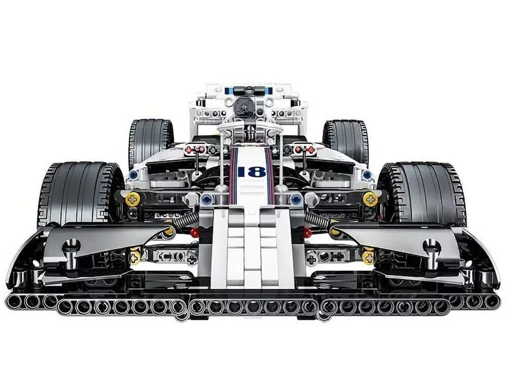 Jokomisiada Techniniai blokai 1152 dalių Bolid F1.FW41 lenktyninis automobilis ZA5309