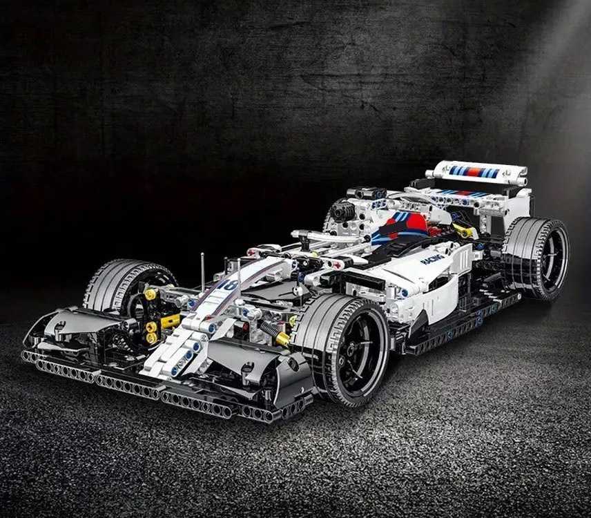 Jokomisiada Techniniai blokai 1152 dalių Bolid F1.FW41 lenktyninis automobilis ZA5309