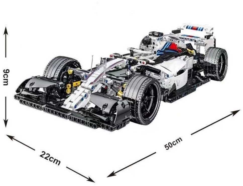 Jokomisiada Techniniai blokai 1152 dalių Bolid F1.FW41 lenktyninis automobilis ZA5309
