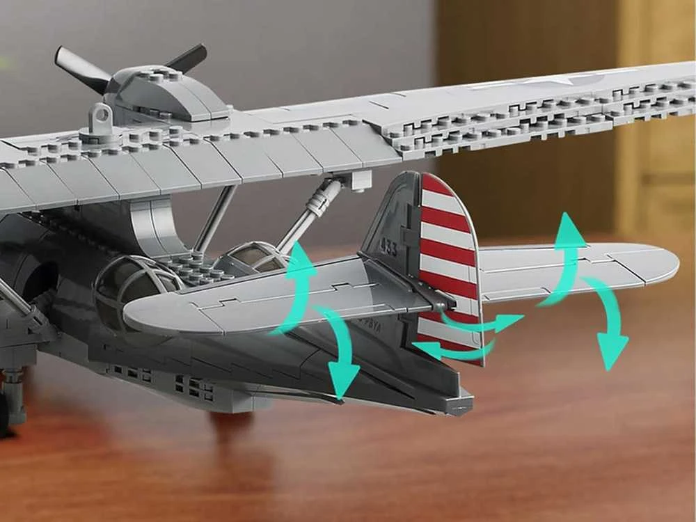 Jokomisiada Techniniai blokai kovinis orlaivis PBY-5A Catalina 364 elementai ZA5322