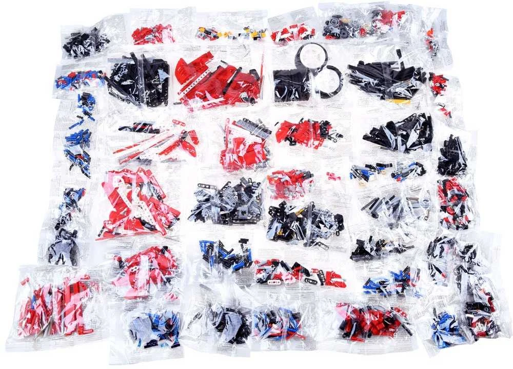 Jokomisiada Techniniai trinkelės lenktynių automobilis 2000 PCS