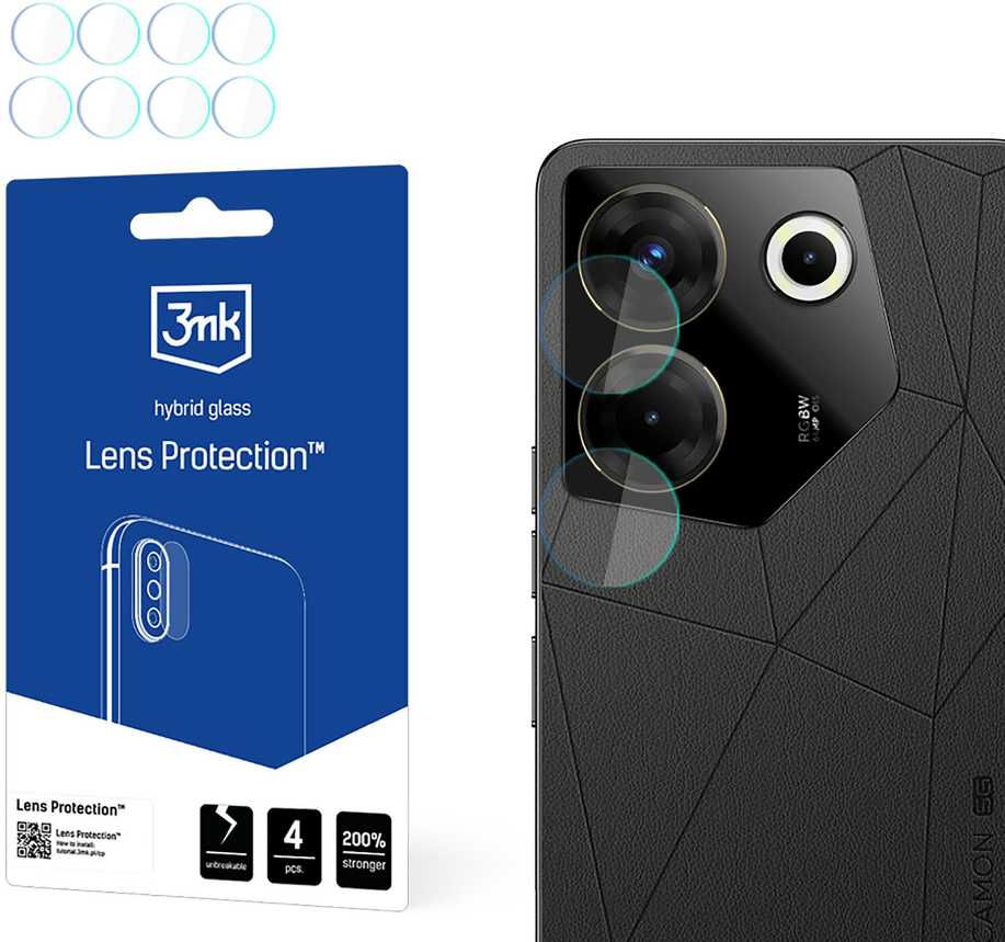 3MK Protection Tecno Camon 20 Pro 5G / 20s Pro 5G - 3MK objektyvo apsauga