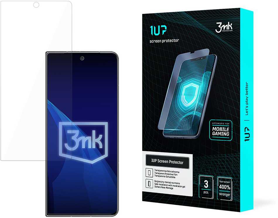 3Mk Protection „Tecno Phantom V Fold2“ (priekinis) – 3mk 1UP