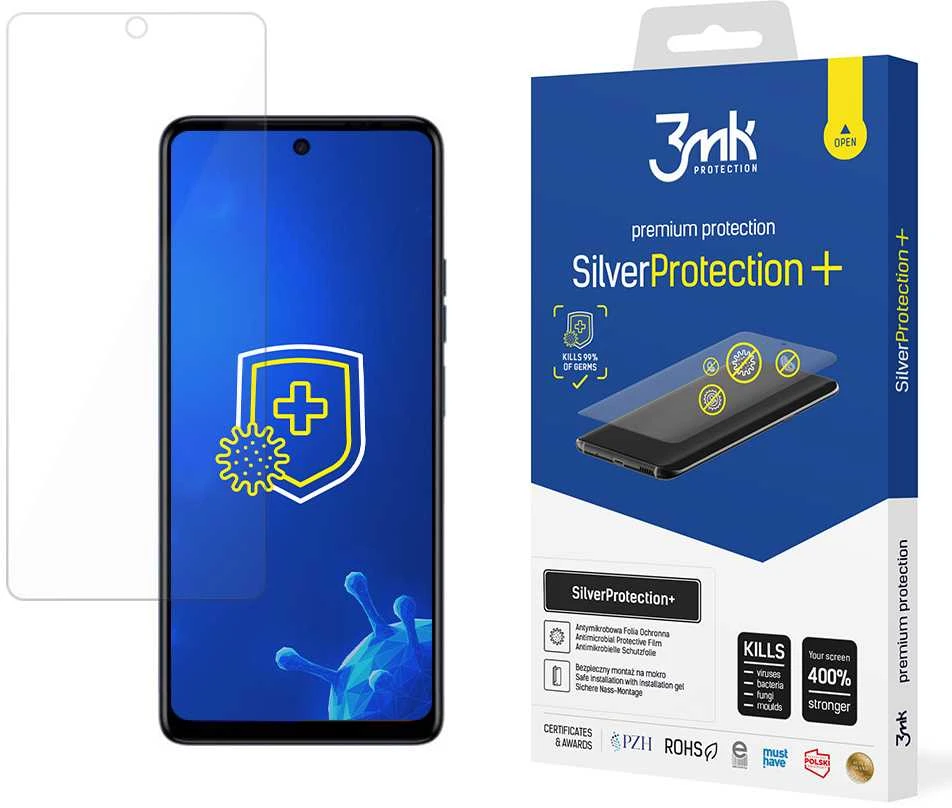 3Mk apsauga „Tecno Spark 10 Pro“ – 3mk sidabrinė apsauga+