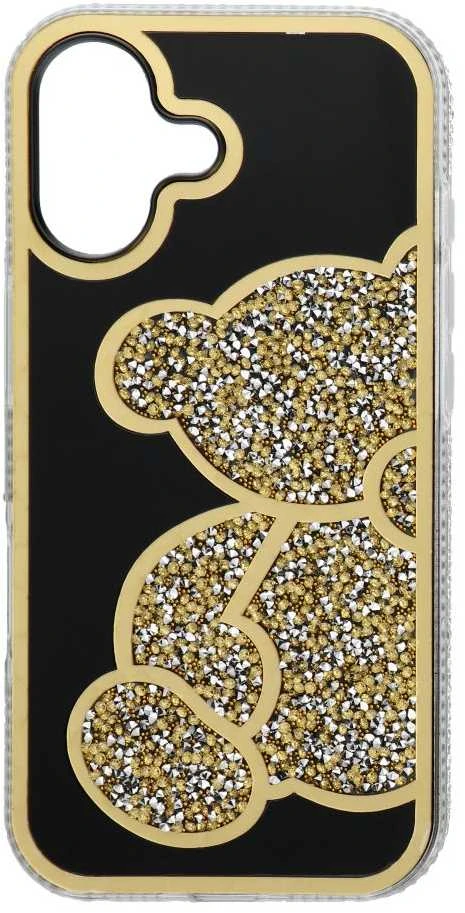 OEM dėklas, skirtas iPhone 17, meškiukas auksinis
