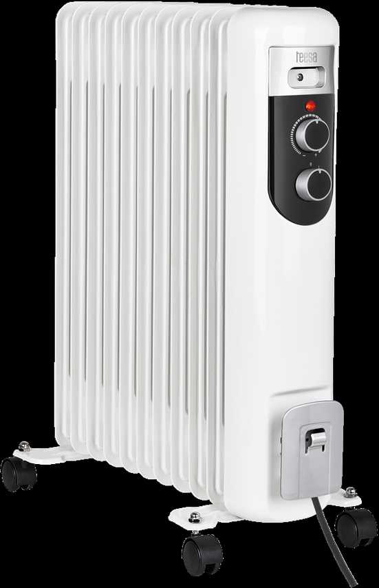Alyvos radiatorius Teesa 2500 W, 11 briaunų